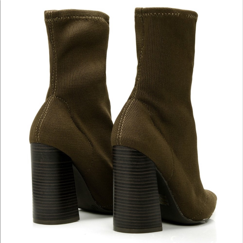 Olive Booties